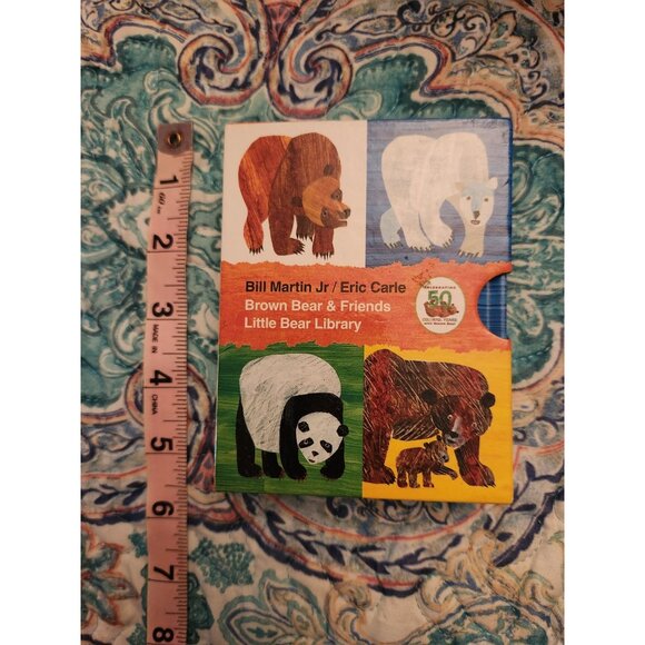 Brown Bear & Friends Little Bear Library Book Set By Eric Carle - Picture 2 of 3